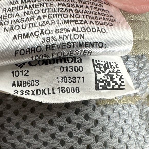 COLUMBIA Men's 32 Large Tan Convertible Lightweight Nylon Hiking Pants - Picture 5 of 7